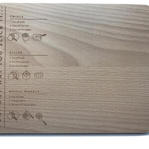 Hallmark Fun Any Way You Slice It Wooden Citrus Fruit Cutting Board NEW!